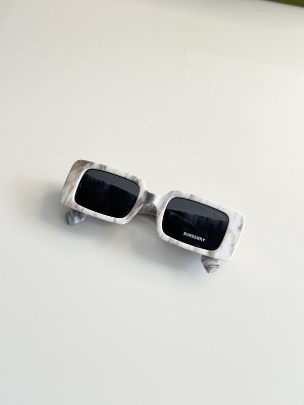 Women's Cat-Eye Sunglasses – Marble Black