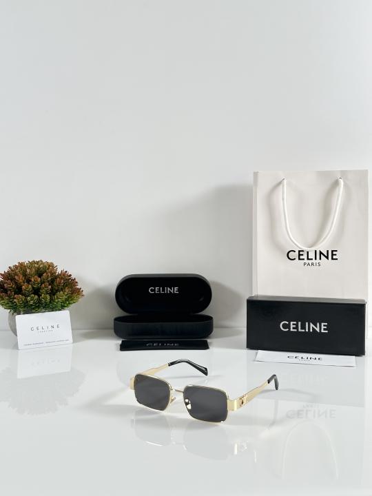 Women's Round Sunglasses – Gold & Black