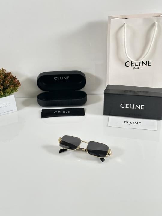 Women's Round Sunglasses – Gold & Black