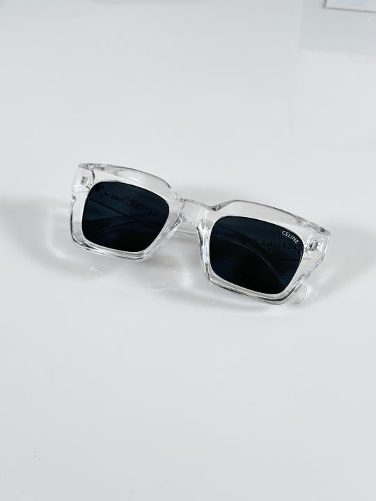 Women's Round Sunglasses – Black