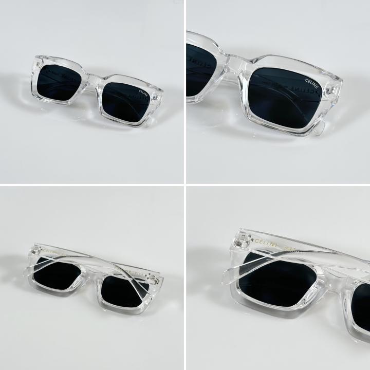 Women's Round Sunglasses – Black