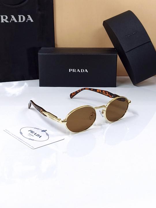 Aviator Sunglasses – Gold & Brown