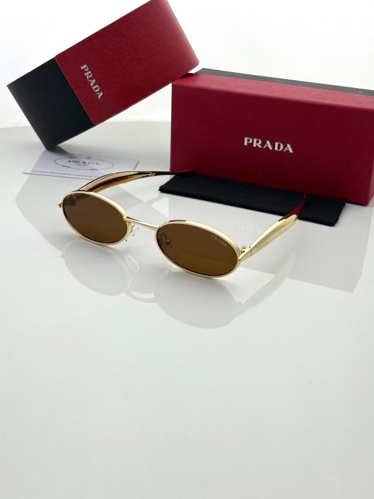 Rectangle Sunglasses – Gold & Brown