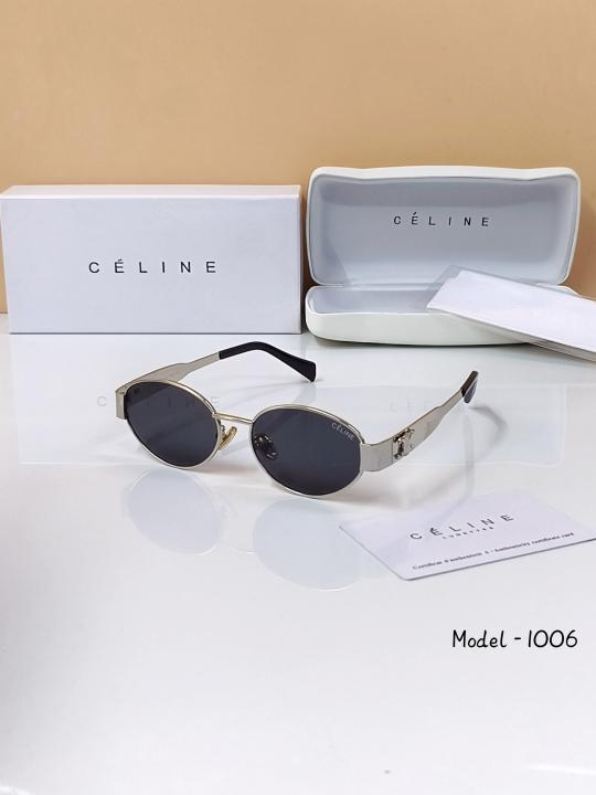 Retro Round Sunglasses – Silver & Black