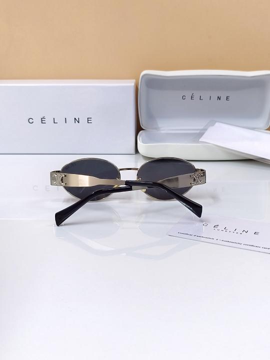 Retro Round Sunglasses – Silver & Black