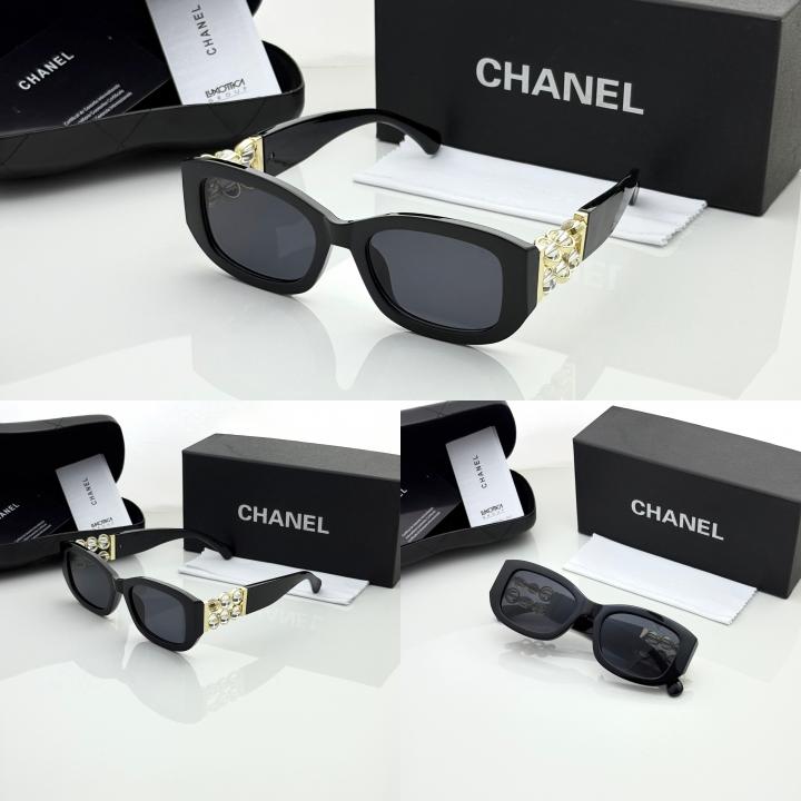 Cat-Eye Sunglasses – Golden Black