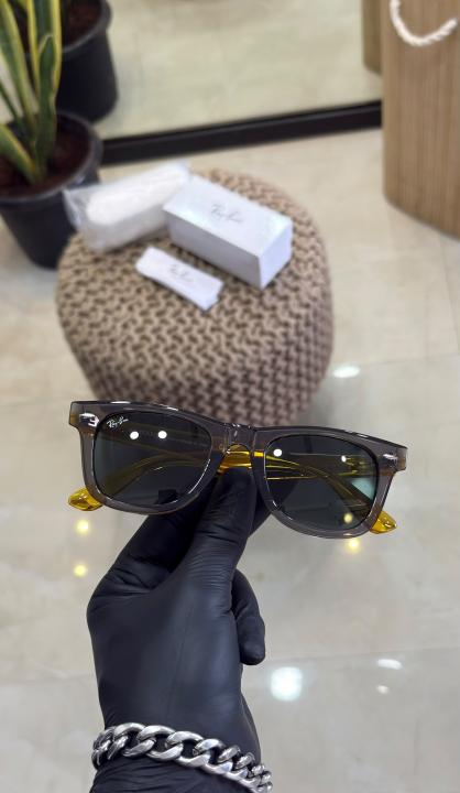 RAYBA 2140 NEWLY LAUNCHED SHINNY BLACK WITH ORANGE EXCLUSIVE STORE ARTICLE 4