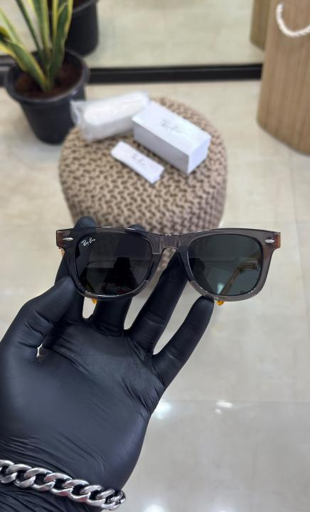 RAYBA 2140 NEWLY LAUNCHED SHINNY BLACK WITH ORANGE EXCLUSIVE STORE ARTICLE 4