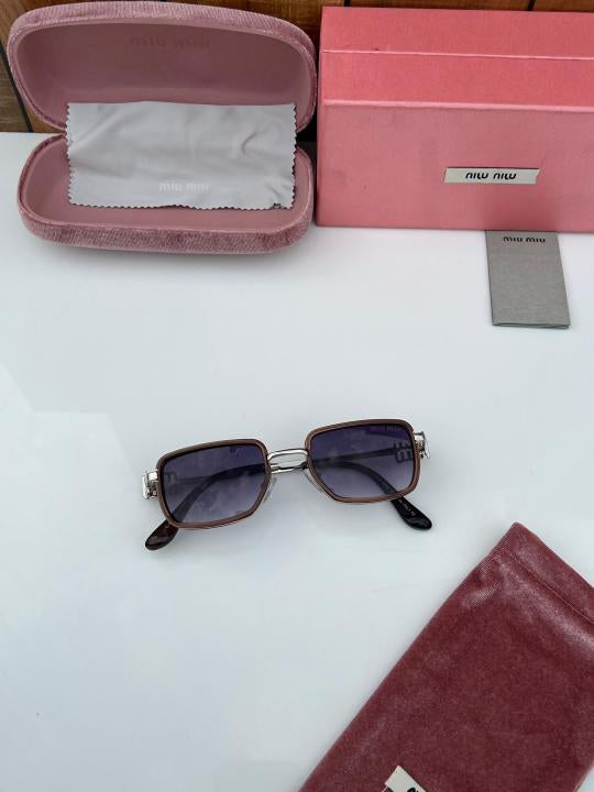 Miu miu 559 silver peach shaded