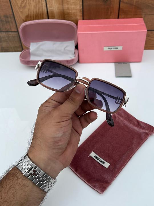 Miu miu 559 silver peach shaded