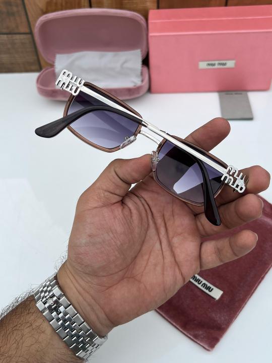 Miu miu 559 silver peach shaded